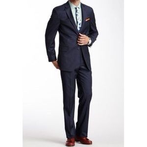 Tommy Hilfiger navy pinstripe suit set